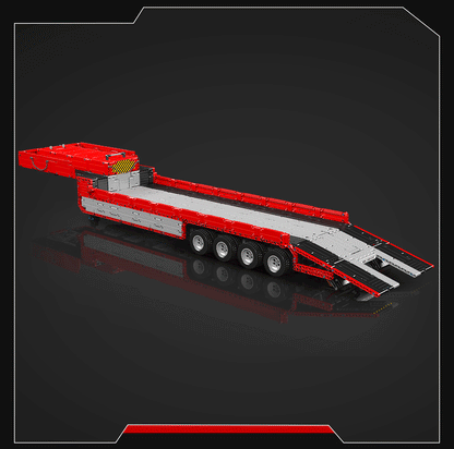 MOULD KING 19015T FH16 Pneumatic Tractor Trailer Building Set | 3,399 Pcs