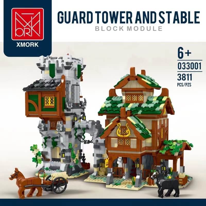 MORK MODEL 033001 Guard Tower And Stable