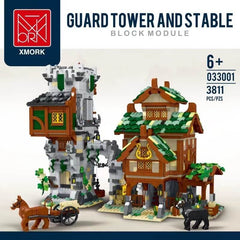 MORK MODEL 033001 Guard Tower And Stable