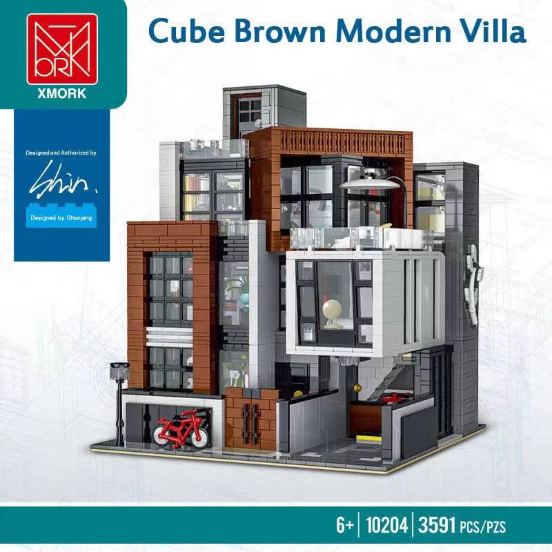 MORK MODEL 10204 Modern Villa 3623pcs