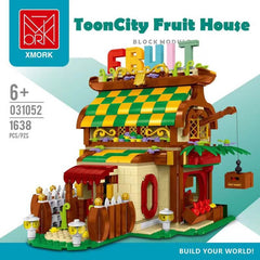 MORK MODEL 031052 ToonCity Fruit House 1638pcs