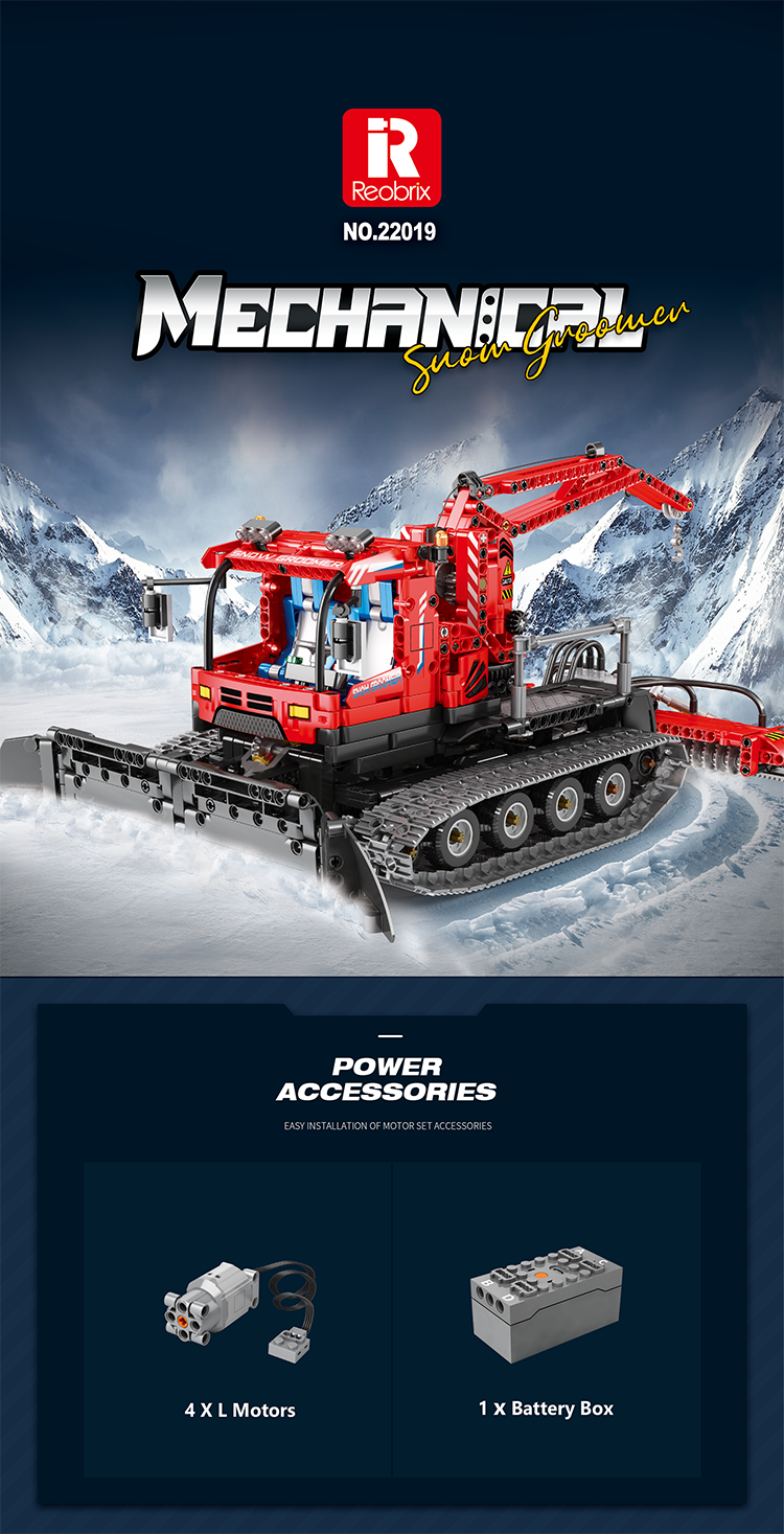 RB22019 Snow leveling vehicle