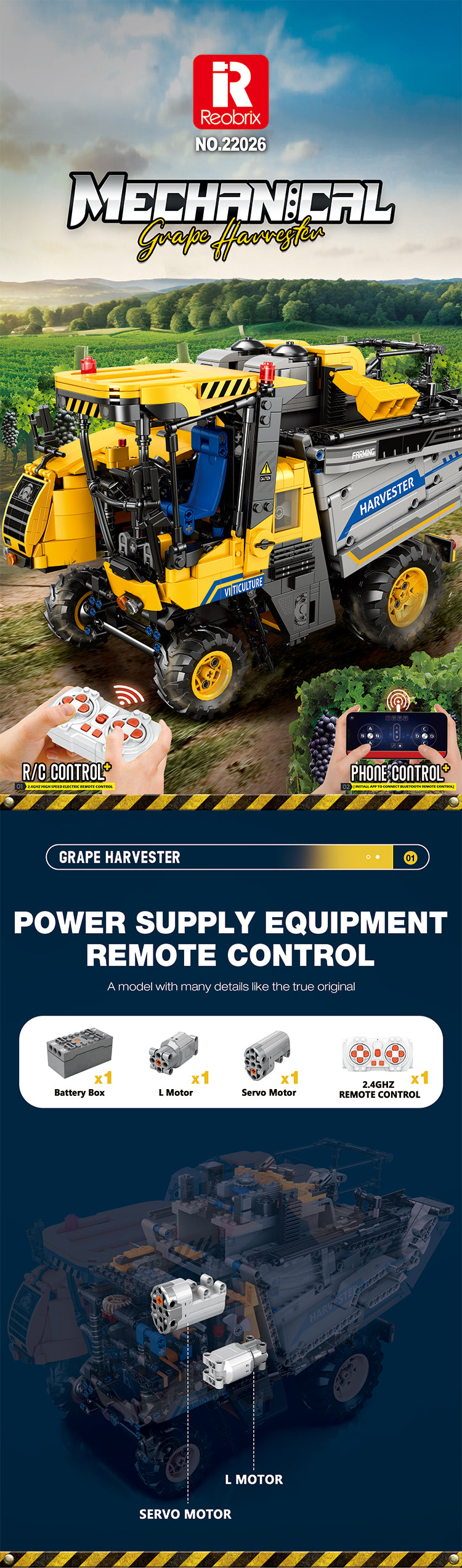 RB22026 Grape Harvester