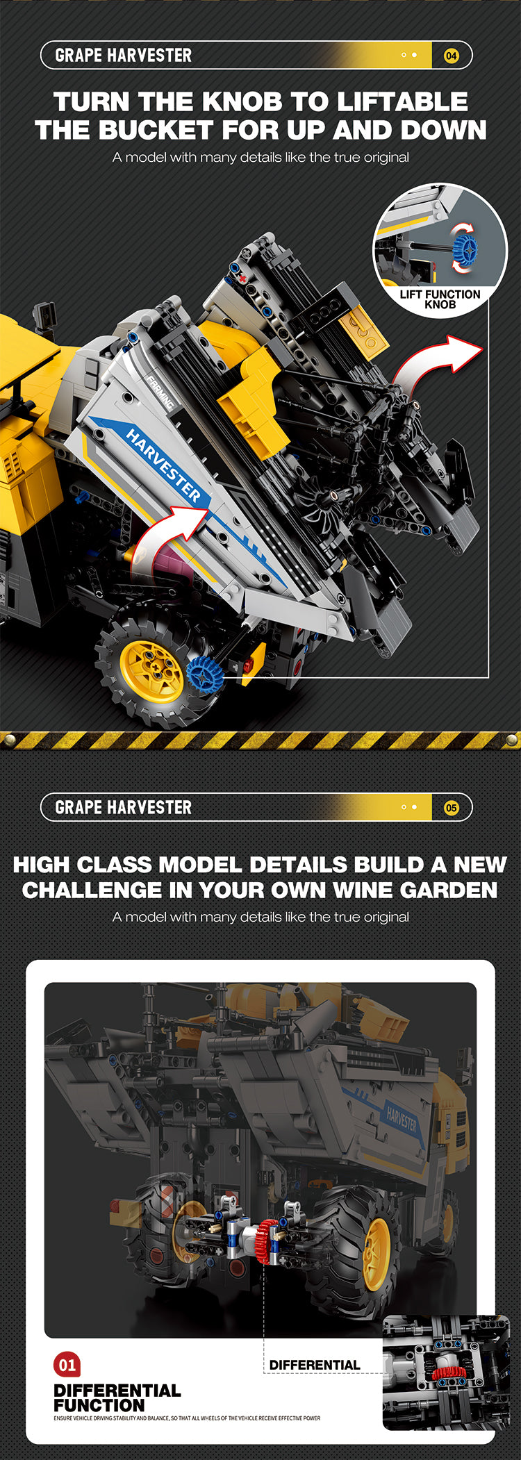 RB22026 Grape Harvester