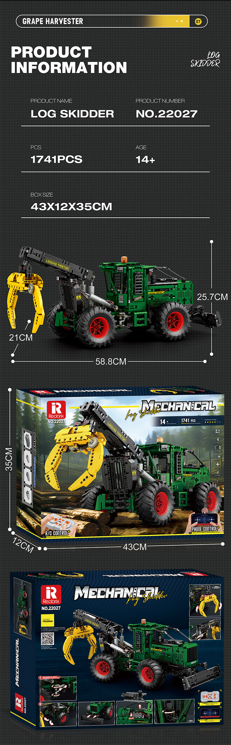 RB22027 Log Skidder