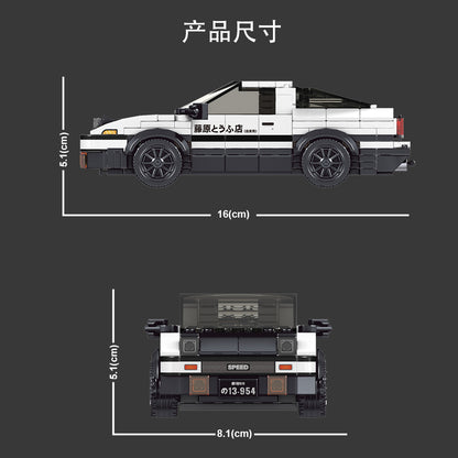 Mould King 27013S The AE86 Mini Sports Car Building Set | 427 Pcs