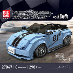 Mould King 27047 VW Beetle GT Car Model Building Set | 298 Pcs