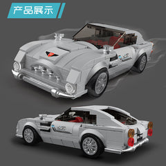 MK27050Mould King 27050 Silver Martin 007 Supercar Building Set | 348 Pcs