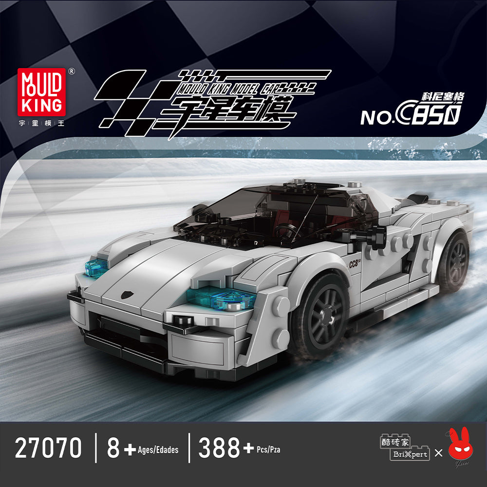 Mould King 27070 C850 Super Car Model Building Set | 388 Pcs
