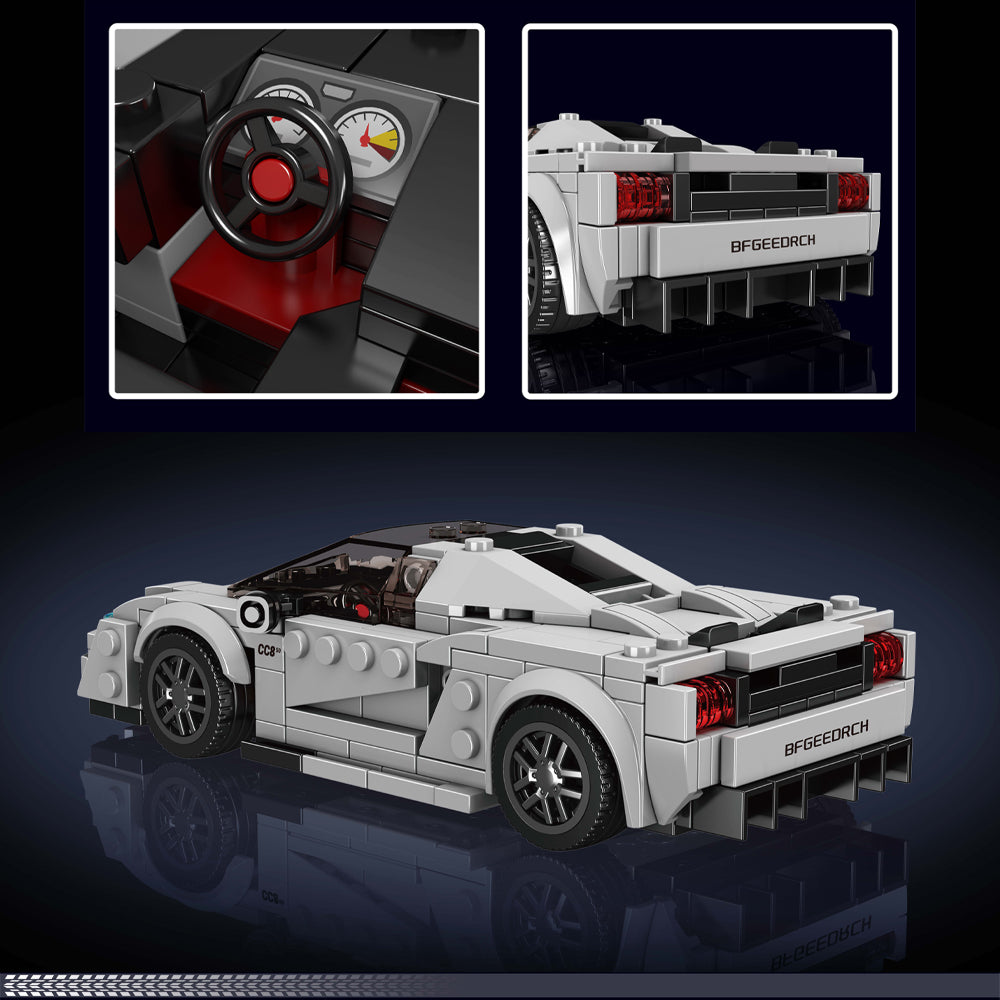 Mould King 27070 C850 Super Car Model Building Set | 388 Pcs