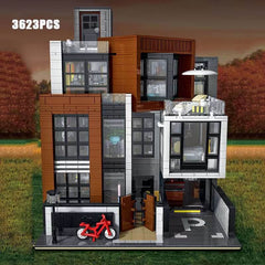 MORK MODEL 10204 Modern Villa 3623pcs