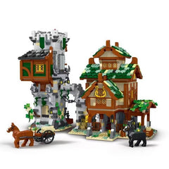 MORK MODEL 033001 Guard Tower And Stable