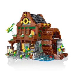 Mork Model 033005 MEDIEVAL WATERMILL