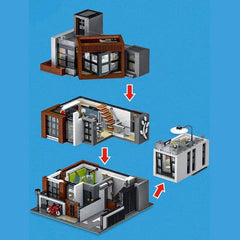MORK MODEL 10204 Modern Villa 3623pcs