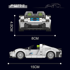 MOULD KING 27044 PORSHA 918 Car Model Building Set | 338 PCS