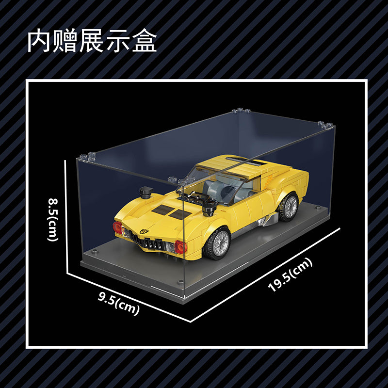 MOULD KING 27039 Italian Bull Miura Car Model Building Set | 321 PCS