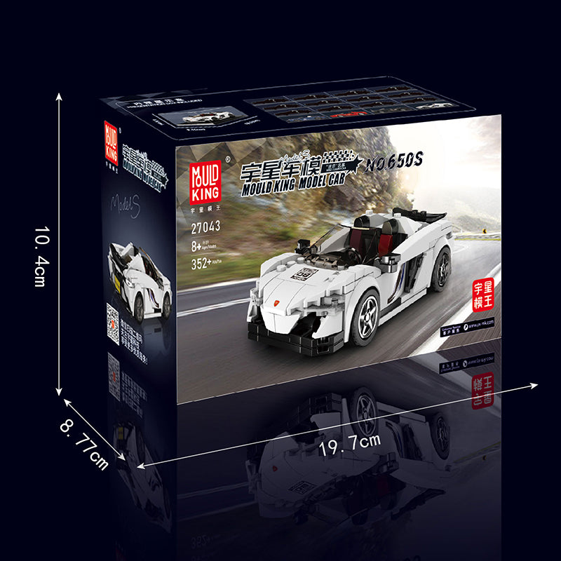 MOULD KING 27043 650S Spider Super Car Model Building Set | 352 PCS