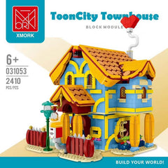 MORK MODEL 031053 ToonCity Townhouse 2140pcs