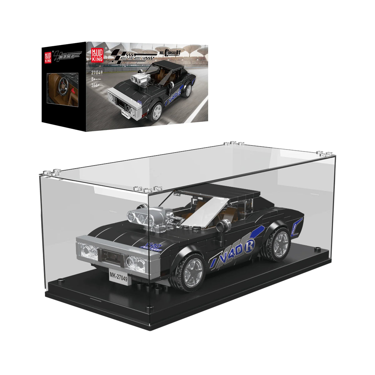 MK27049 Mould King 27049 Charger RT NARC Car Building Set | 346 Pcs
