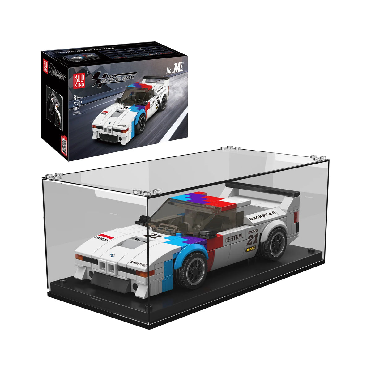 MK27062Mould King 27062S M1 Sports Car Model Building Set | 411 Pcs